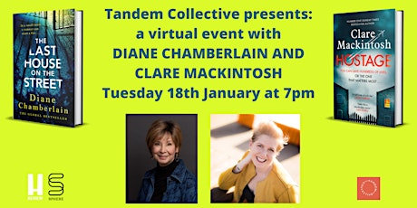 A Virtual Event: Diane Chamberlain & Clare Mackintosh tickets