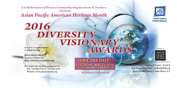 2016 DIVERSITY VISIONARY AWARDS