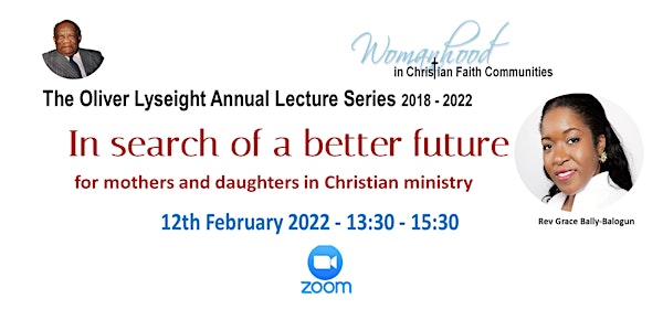 The Oliver Lyseight Annual Lecture 2022