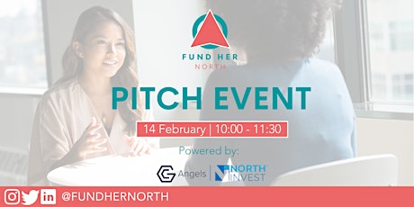 Fund Her North Pitch Event with NorthInvest & GC Angels tickets