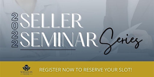 Seller Seminar Series- 3rd Tuesday of every month
