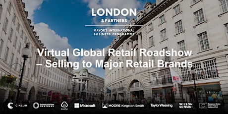 Virtual Global  Retail Roadshow – Selling to Major Retail Brands primary image