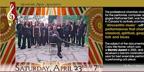 The Nathaniel Dett Chorale at St. Paul's United Church (Brookside Music) tickets
