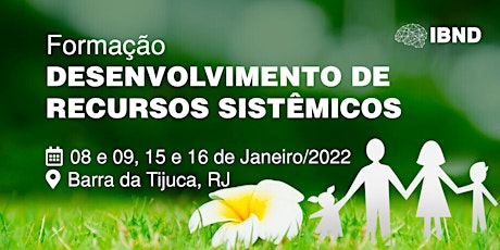 Imagem principal do evento Formação Desenvolvimento de Recursos Sistêmicos - Barra da Tijuca - RJ