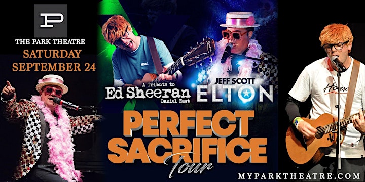 
		Elton John and Ed Sheeran is the ultimate UK tribute image
