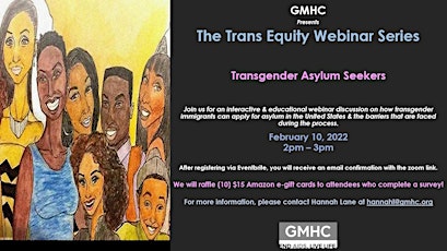 The Trans Equity Webinar Series: Transgender Asylum Seekers tickets