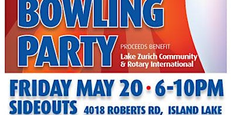 Lake Zurich Rotary Annual Bowling Party primary image