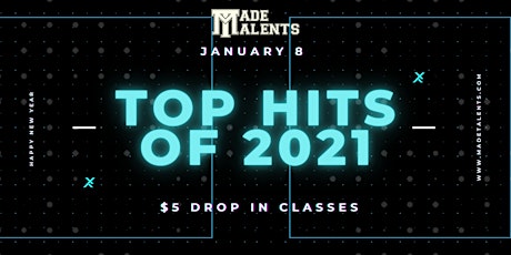 Hot Hits of 2021- $5 Dance Classes primary image