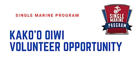 SM&SP Kako'o O'iwi Volunteer Opportunity tickets