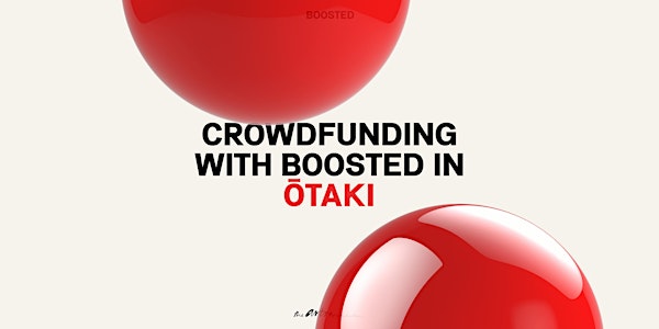 Crowdfunding with Boosted in Ōtaki