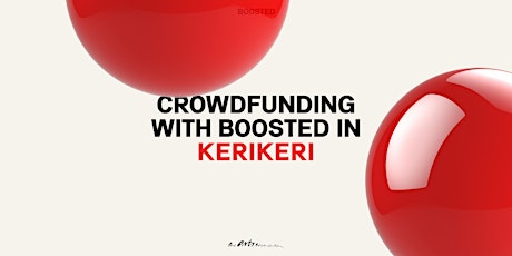 Crowdfunding with Boosted in Kerikeri tickets
