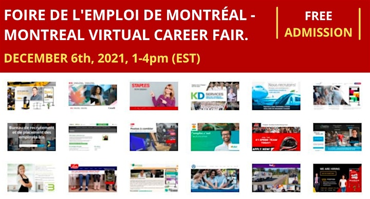 
		Quebec Virtual Job Fair -  December  6th, 2021 image
