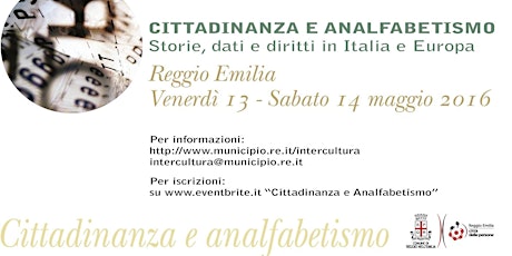 Immagine principale di CITTADINANZA E ANALFABETISMO - Storie, dati e diritti in Italia e Europa 