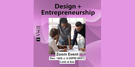 Design + Entrepreneurship