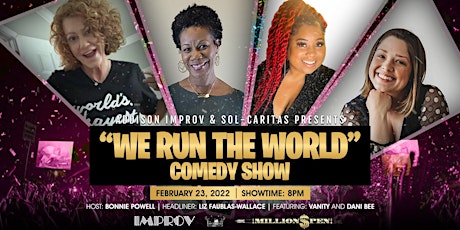 We Run The World Comedy Event - Vanity tickets