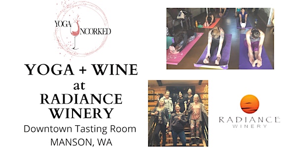 Yoga + Wine at Radiance Winery