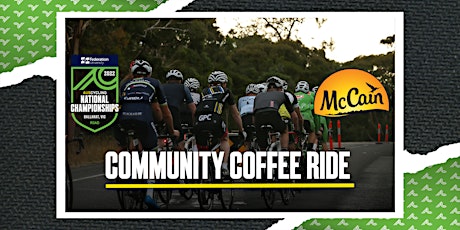The Federation University Road National Championships Community Coffee Ride primary image