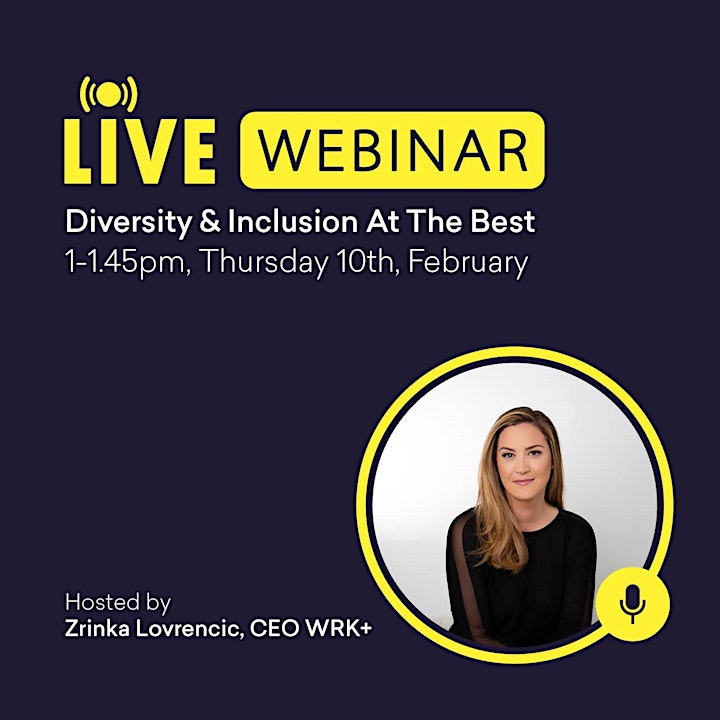 WRK+ Insights from the Best Live: Diversity and Inclusion image