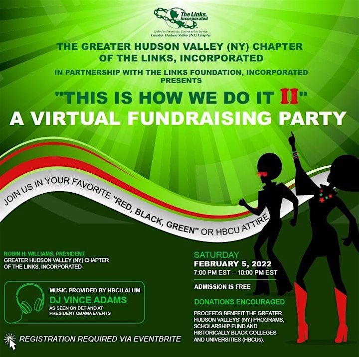 
		This Is How We Do It II! A Virtual Fundraising Party image
