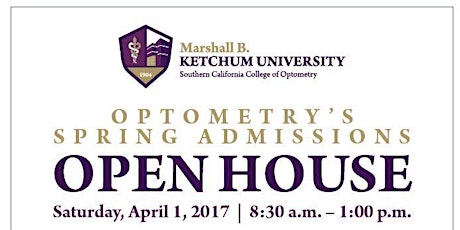 SCCO Spring Admissions Open House 2017 primary image