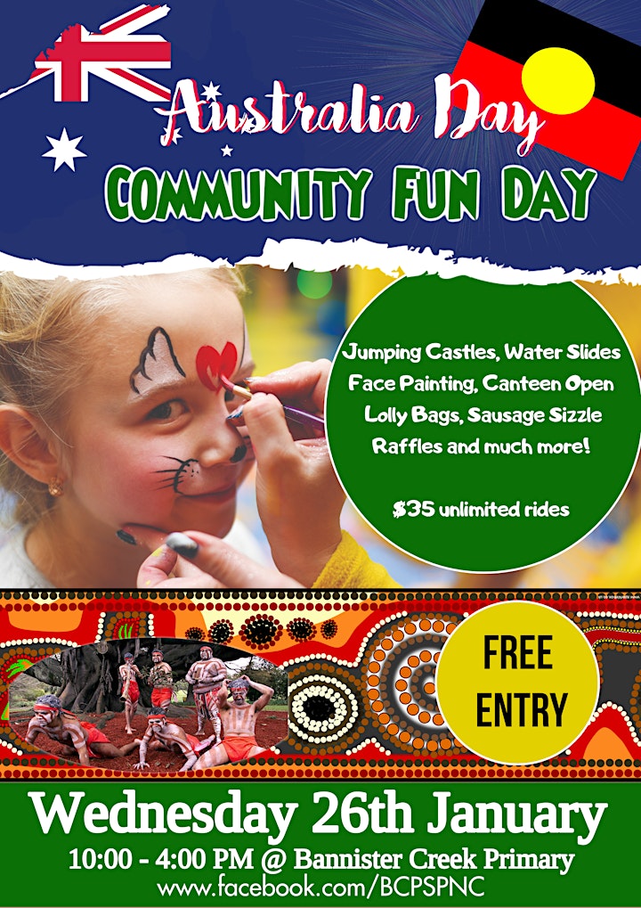 Australia Day Community FUN Day image