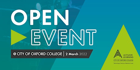 City of Oxford College Spring Open Event tickets