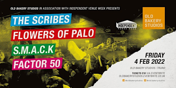 Independent Venue Week Indie Night - The Scribes, Flowers of Palo and more