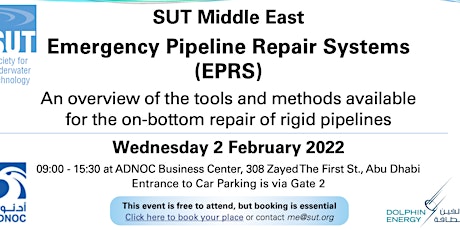Emergency Pipeline Repair Systems (EPRS) - 2nd February 2022