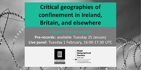 Critical geographies of confinement in Ireland, Britain, and elsewhere tickets