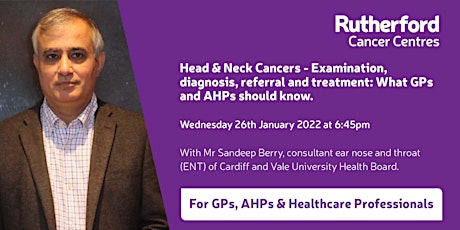 Head and Neck Cancers - Examination, diagnosis, referral and treatment tickets
