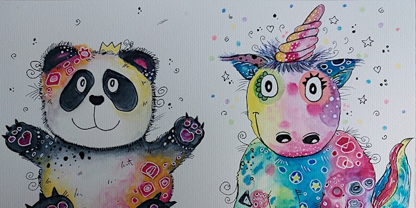 Happy Painting "Happy Animals" für Kinder mit Stefanie Treiber |  Workshop