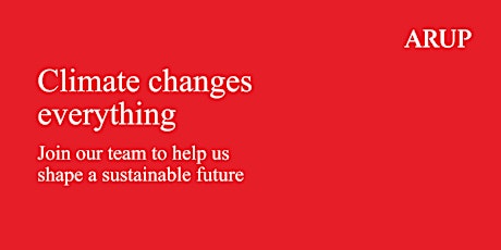 Arup Climate Careers – Shape a Sustainable Future With Us billets