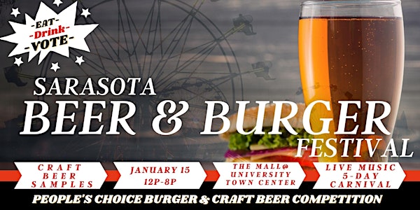 3rd Annual Sarasota Beer & Burger Festival
