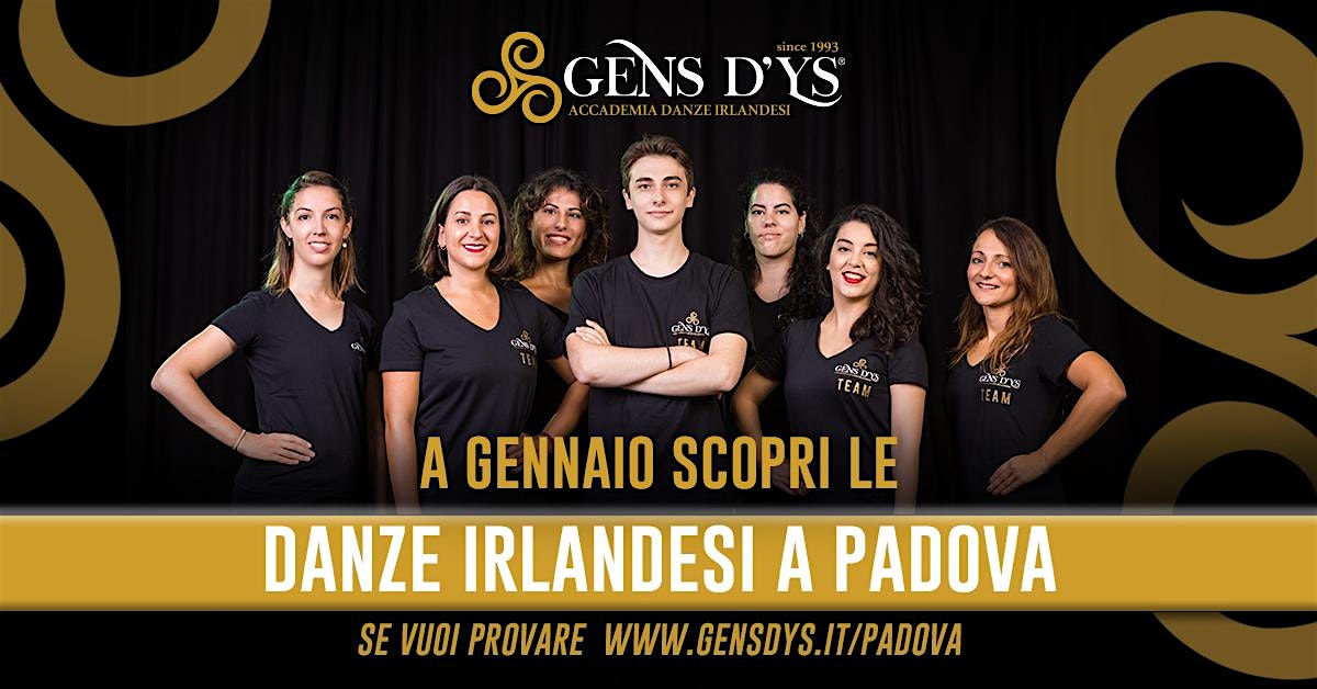 TUE, JAN 25, 2022 - Padova - Danze Irlandesi