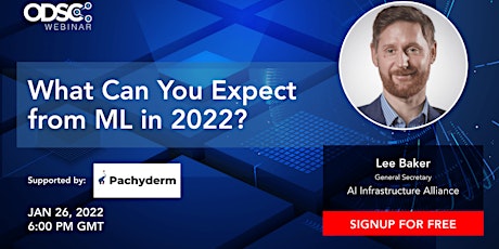 Webinar: "What Can You Expect from ML in 2022" tickets