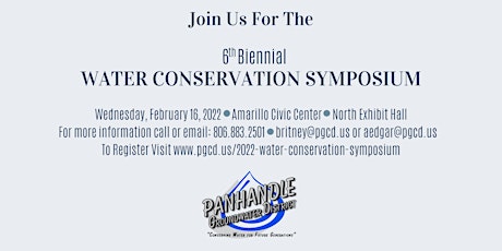 Water Conservation Symposium tickets