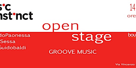 Immagine principale di Music Instinct: guest carioca per ”Open Stage” del 7 aprile 