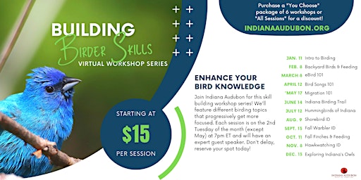 Building Birder Skills: 2022 Virtual Workshop Series