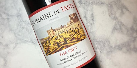 Primaire afbeelding van TasteTV Cult Wine Tasting - DOMAINE DE TASTE: The Gift for the Holidays
