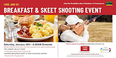 Franklin Lakes Chamber Breakfast & Sheet Shooting Event tickets
