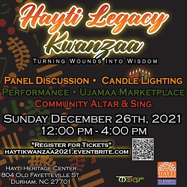 Hayti Legacy Kwanzaa Celebration 2021! image