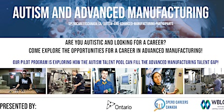 Free Autism and Advanced Manufacturing Careers Online Info Session boletos