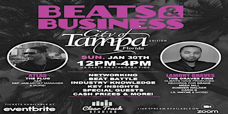 Beats & Business - Tampa, FL (Live Stream) tickets
