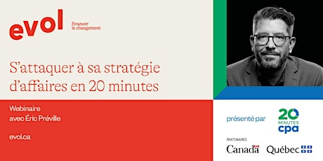 WEBINAIRE CPA | S’attaquer à sa stratégie d’affaires en 20 minutes primary image