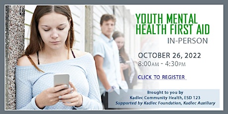 Youth Mental Health First Aid - IN PERSON