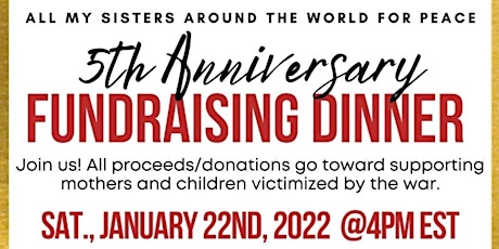 AMSATWFP 5th Anniversary Fundraising Dinner tickets