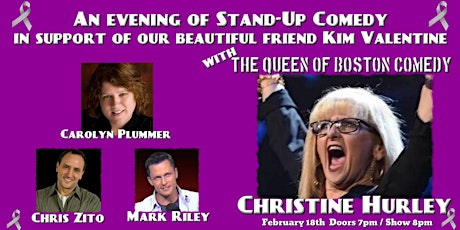 Stand-up Comedy Fundraiser with the Queen of Comedy Christine Hurley tickets