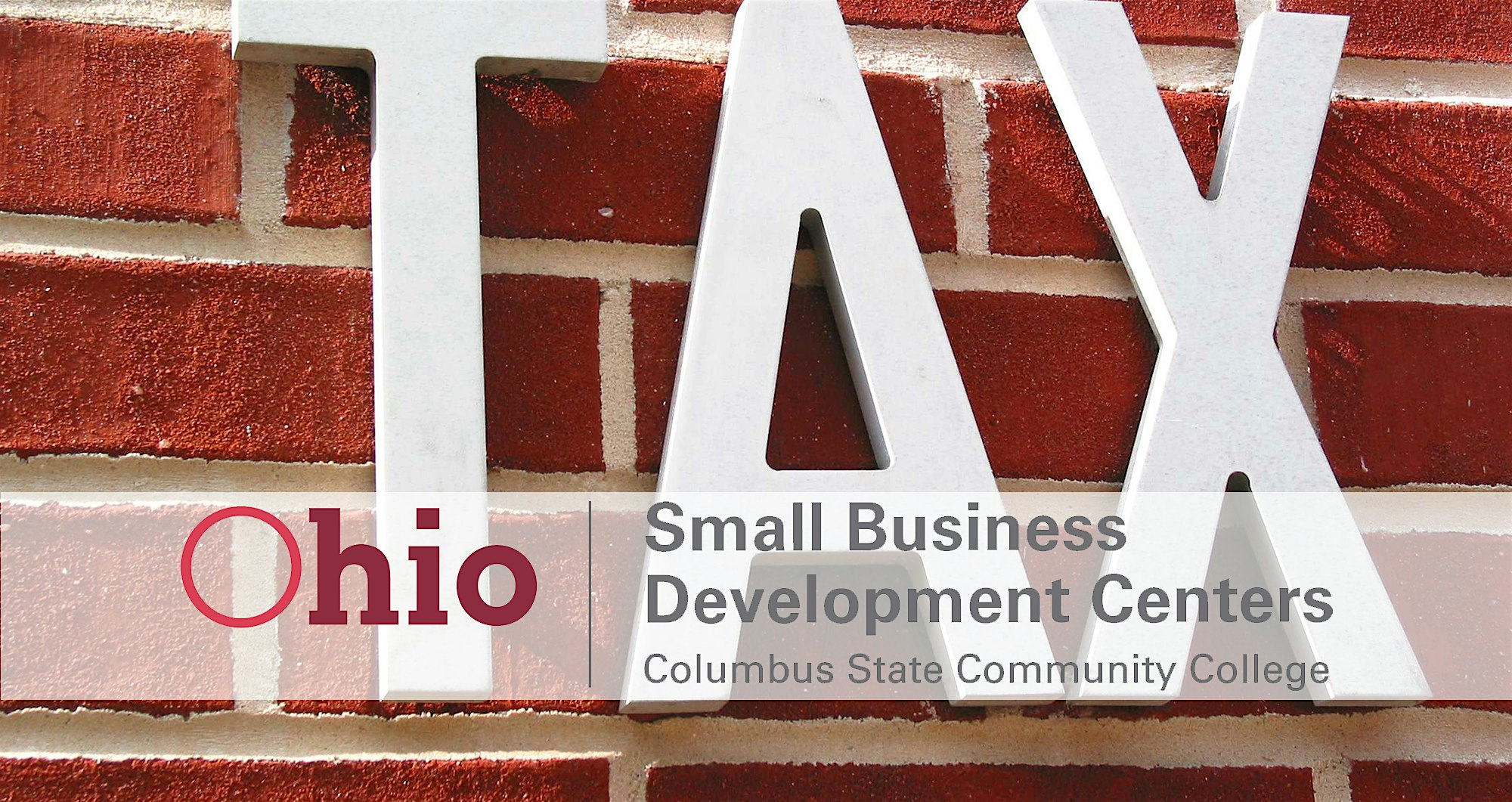 Ohio SBDC Small Business Tax Workshop