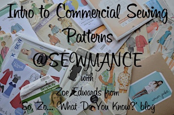 Intro to Commercial Sewing Patterns primary image