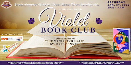 BxAC's Violet Book Club Discussion of "The Vanishing Half" tickets